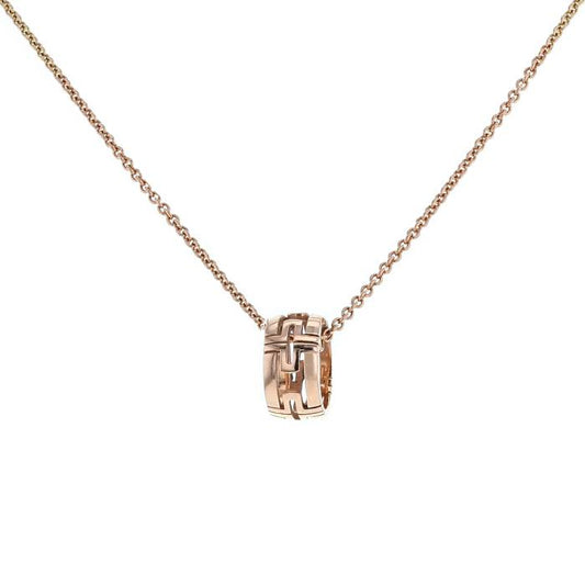 [⭐Clover Jewelry]PARENTESI NECKLACE PINK GOLD