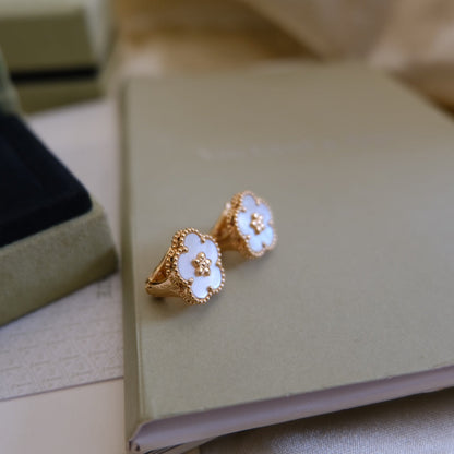 [⭐Clover Jewelry]2026 NEW STYLE LUCKY SPRING EARRINGS