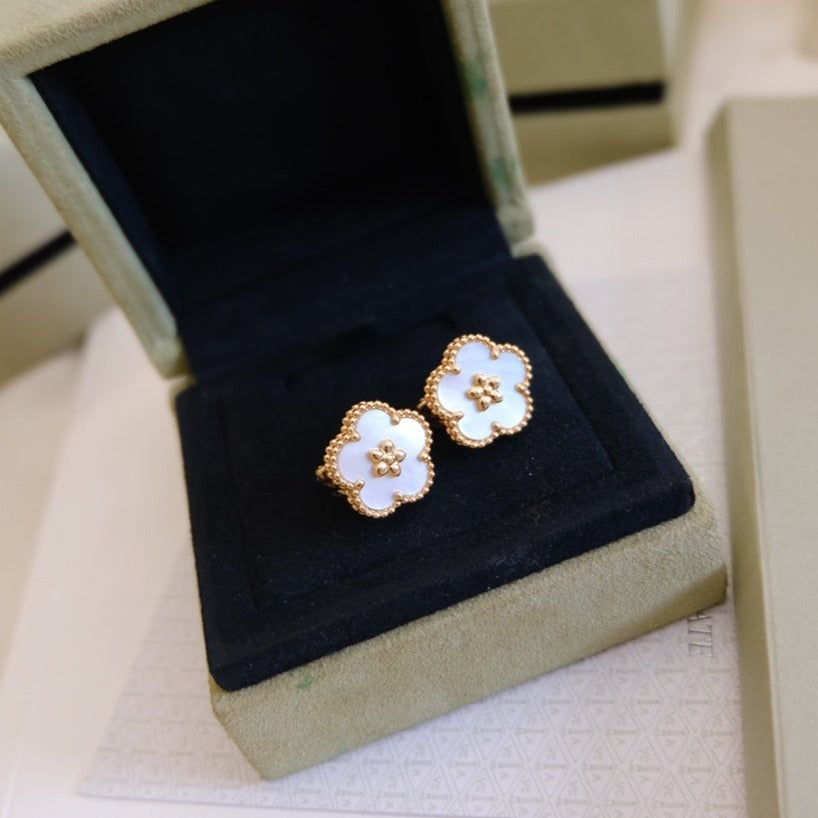 [⭐Clover Jewelry]2026 NEW STYLE LUCKY SPRING EARRINGS