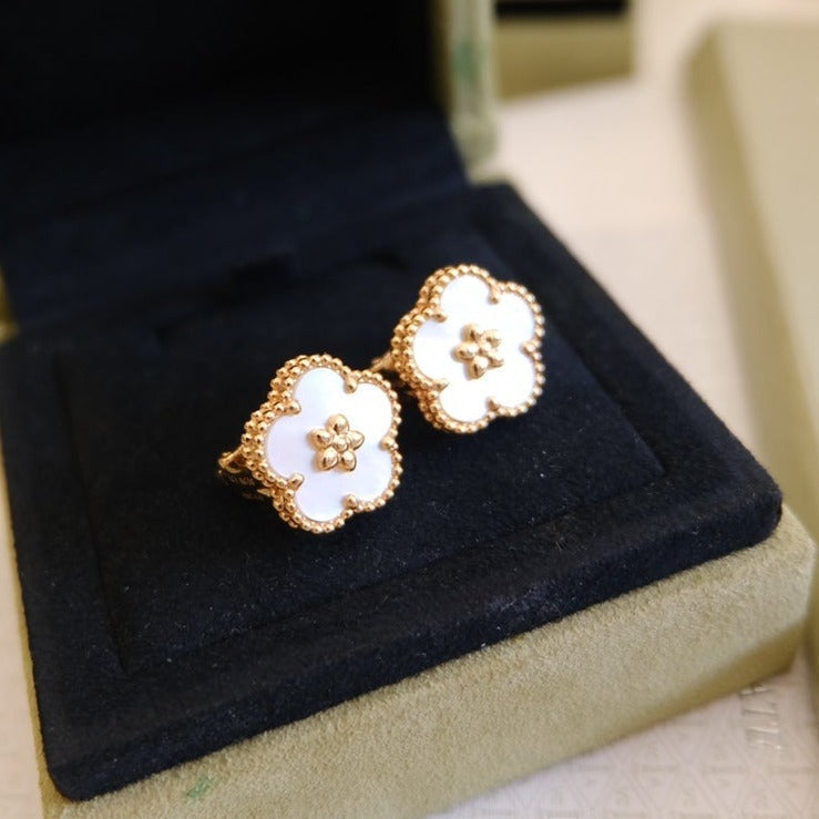 [⭐Clover Jewelry]2026 NEW STYLE LUCKY SPRING EARRINGS