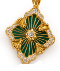 [⭐Clover Jewelry] B.C.L BIG SIZE  ENAMEL NECKLACE（Various colors）