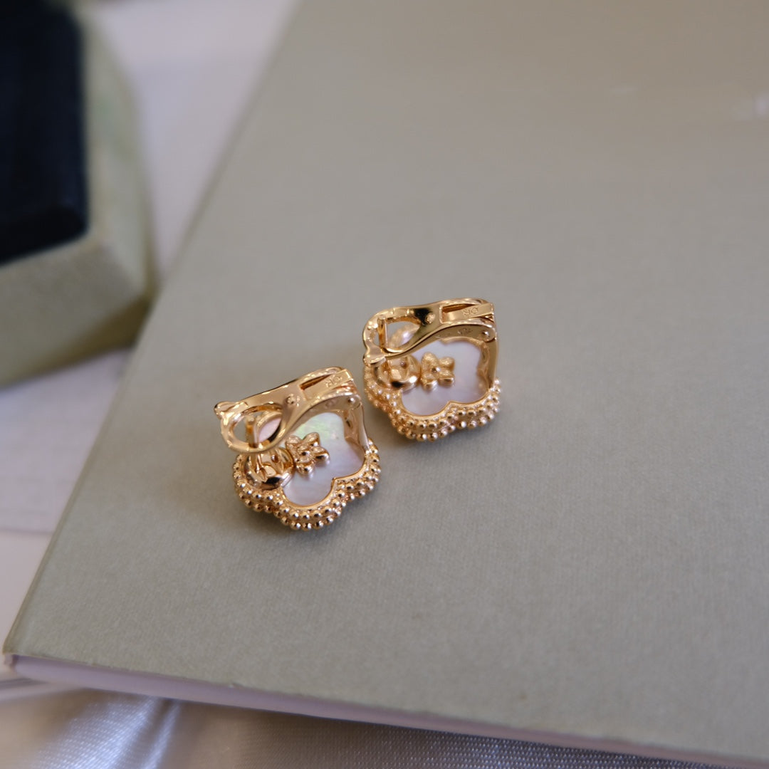 [⭐Clover Jewelry]2026 NEW STYLE LUCKY SPRING EARRINGS