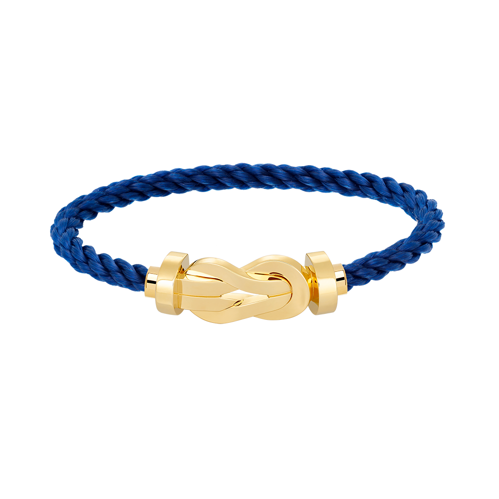 [⭐Clover Jewelry]CHANCE LARGE 8 FIGURE BUCKLE NO DIAMOND BRACELET GOLD