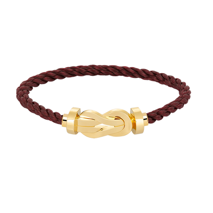 [⭐Clover Jewelry]CHANCE LARGE 8 FIGURE BUCKLE NO DIAMOND BRACELET GOLD