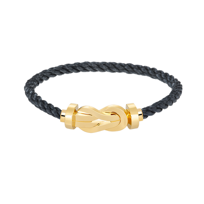 [⭐Clover Jewelry]CHANCE LARGE 8 FIGURE BUCKLE NO DIAMOND BRACELET GOLD
