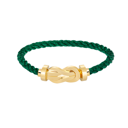 [⭐Clover Jewelry]CHANCE LARGE 8 FIGURE BUCKLE NO DIAMOND BRACELET GOLD