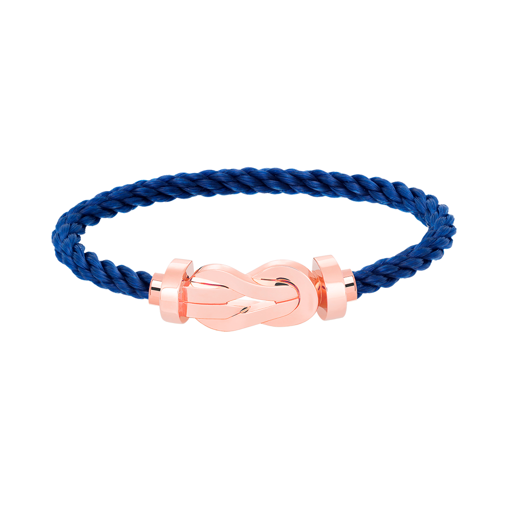 [⭐Clover Jewelry]CHANCE LARGE 8 FIGURE BUCKLE NO DIAMOND BRACELET ROSE GOLD