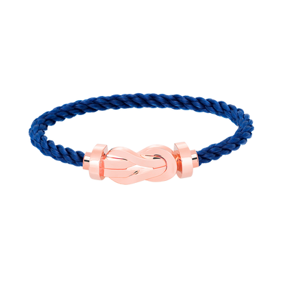 [⭐Clover Jewelry]CHANCE LARGE 8 FIGURE BUCKLE NO DIAMOND BRACELET ROSE GOLD