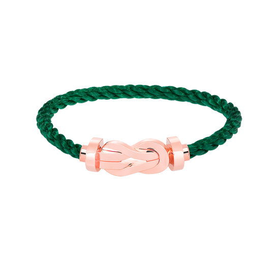 [⭐Clover Jewelry]CHANCE LARGE 8 FIGURE BUCKLE NO DIAMOND BRACELET ROSE GOLD
