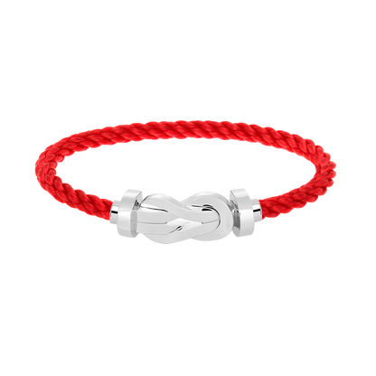 [⭐Clover Jewelry]CHANCE LARGE 8 FIGURE BUCKLE NO DIAMOND BRACELET SILVER