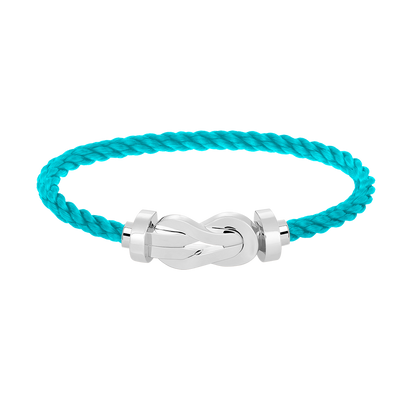 [⭐Clover Jewelry]CHANCE LARGE 8 FIGURE BUCKLE NO DIAMOND BRACELET SILVER