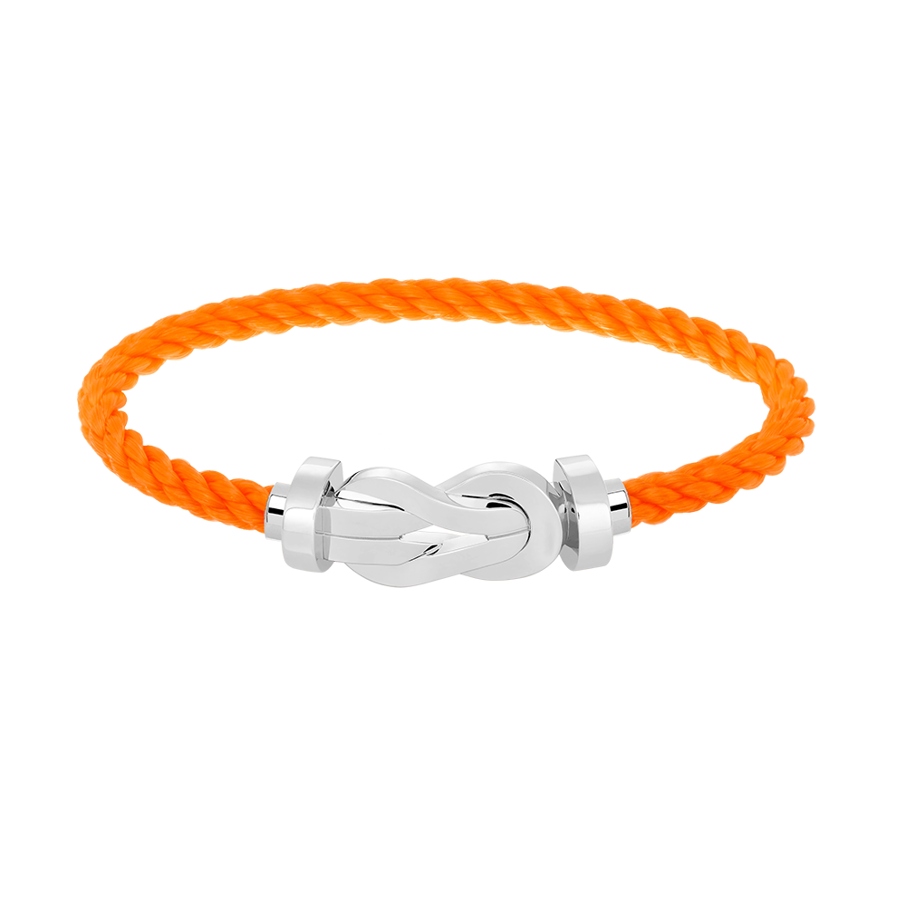 [⭐Clover Jewelry]CHANCE LARGE 8 FIGURE BUCKLE NO DIAMOND BRACELET SILVER