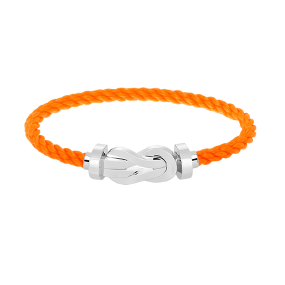 [⭐Clover Jewelry]CHANCE LARGE 8 FIGURE BUCKLE NO DIAMOND BRACELET SILVER