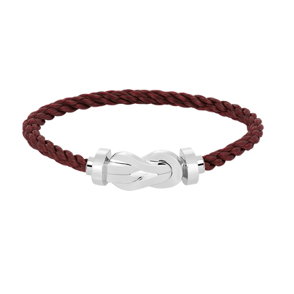 [⭐Clover Jewelry]CHANCE LARGE 8 FIGURE BUCKLE NO DIAMOND BRACELET SILVER