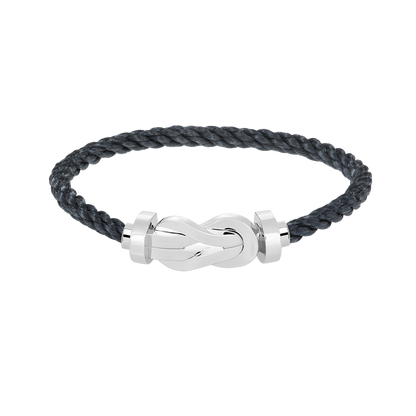 [⭐Clover Jewelry]CHANCE LARGE 8 FIGURE BUCKLE NO DIAMOND BRACELET SILVER