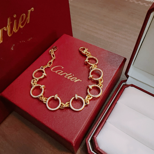 [⭐Clover Jewelry Jewelry] LOVE&JUSTE BRACELET DIAMONDS