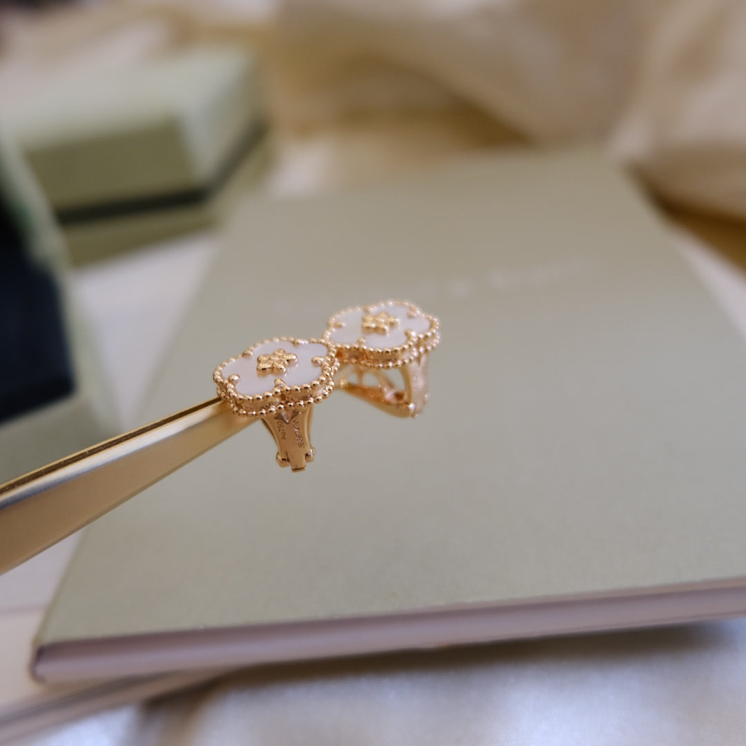 [⭐Clover Jewelry]2026 NEW STYLE LUCKY SPRING EARRINGS
