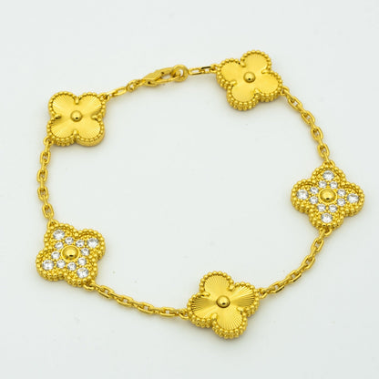 [⭐Clover Jewelry] CLOVER 5 MOTIF LASER BRACELET COLLECTION