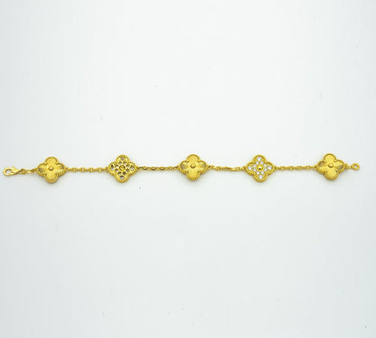 [⭐Clover Jewelry] CLOVER 5 MOTIF LASER BRACELET COLLECTION