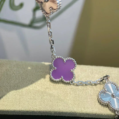 [⭐Clover Jewelry] CLOVER 5 MOTIF VIOLET BRACELET COLLECTION