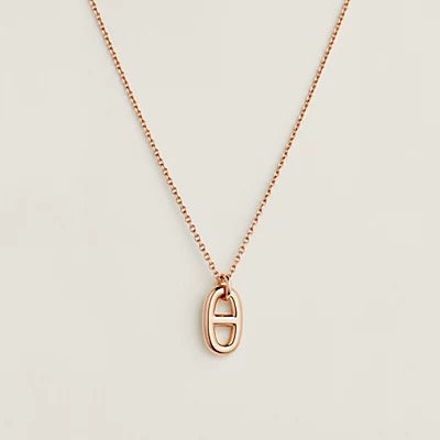 [⭐Clover Jewelry]HM PIG NOSE NECKLACE