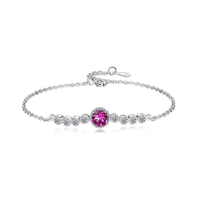 [Clover Jewelry]Luxurious Heart Of The Ocean Bracelet
