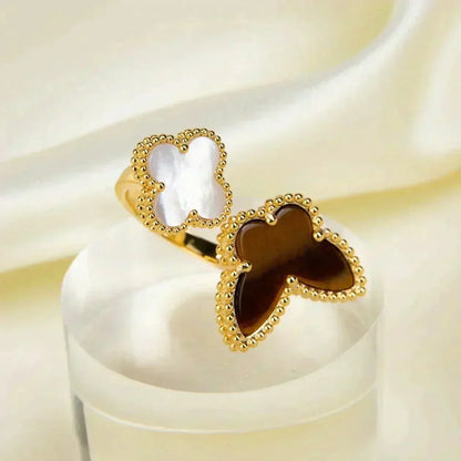 [⭐Clover Jewelry]LUCKY BETWEEN THE FINGER RING