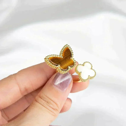 [⭐Clover Jewelry]LUCKY BETWEEN THE FINGER RING