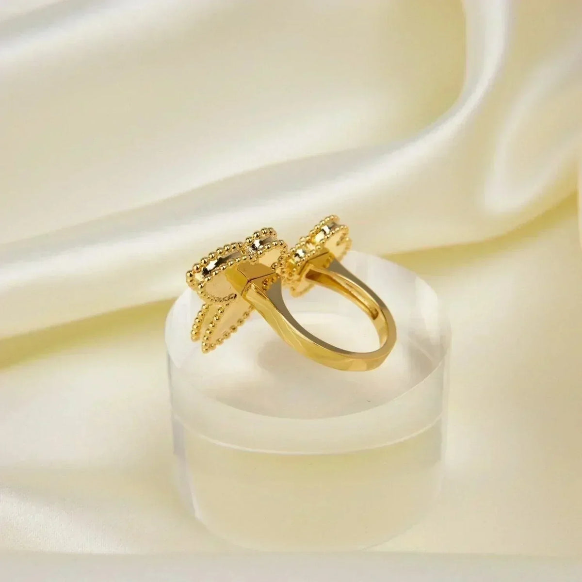 [⭐Clover Jewelry]LUCKY BETWEEN THE FINGER RING