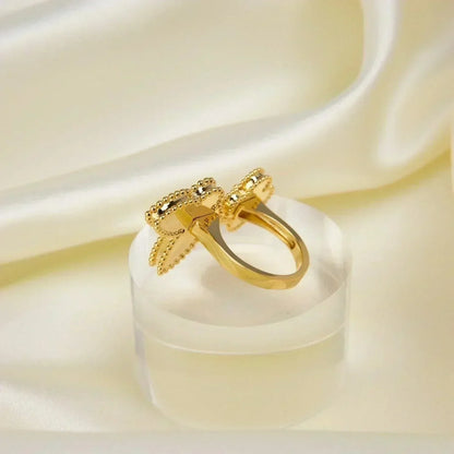 [⭐Clover Jewelry]LUCKY BETWEEN THE FINGER RING