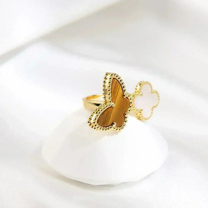 [⭐Clover Jewelry]LUCKY BETWEEN THE FINGER RING