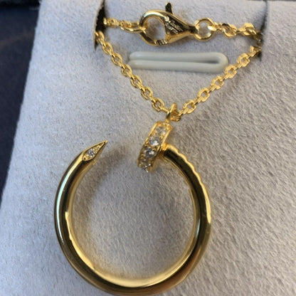 [⭐Clover Jewelry]JUSTE NECKLACE GOLD