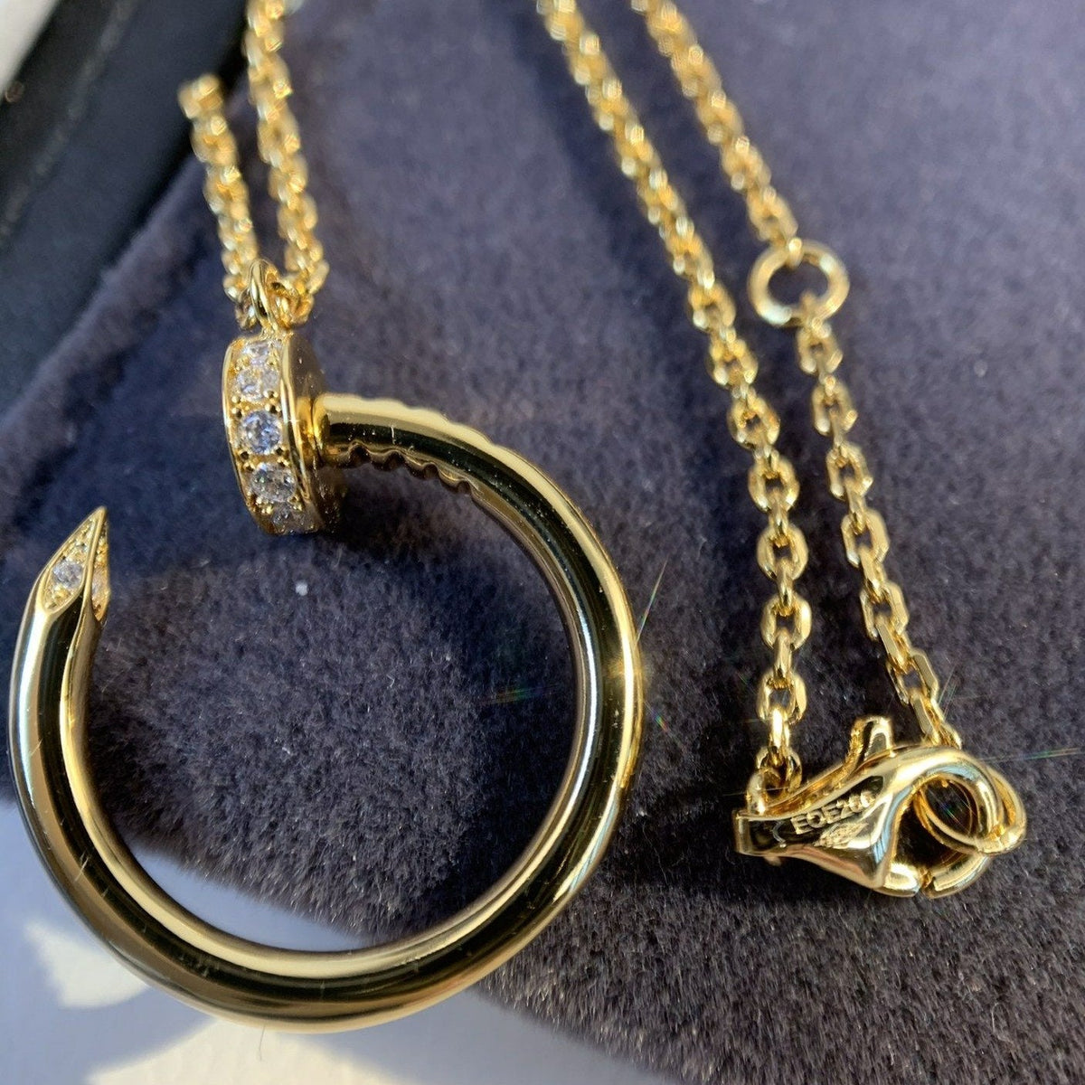 [⭐Clover Jewelry]JUSTE NECKLACE GOLD