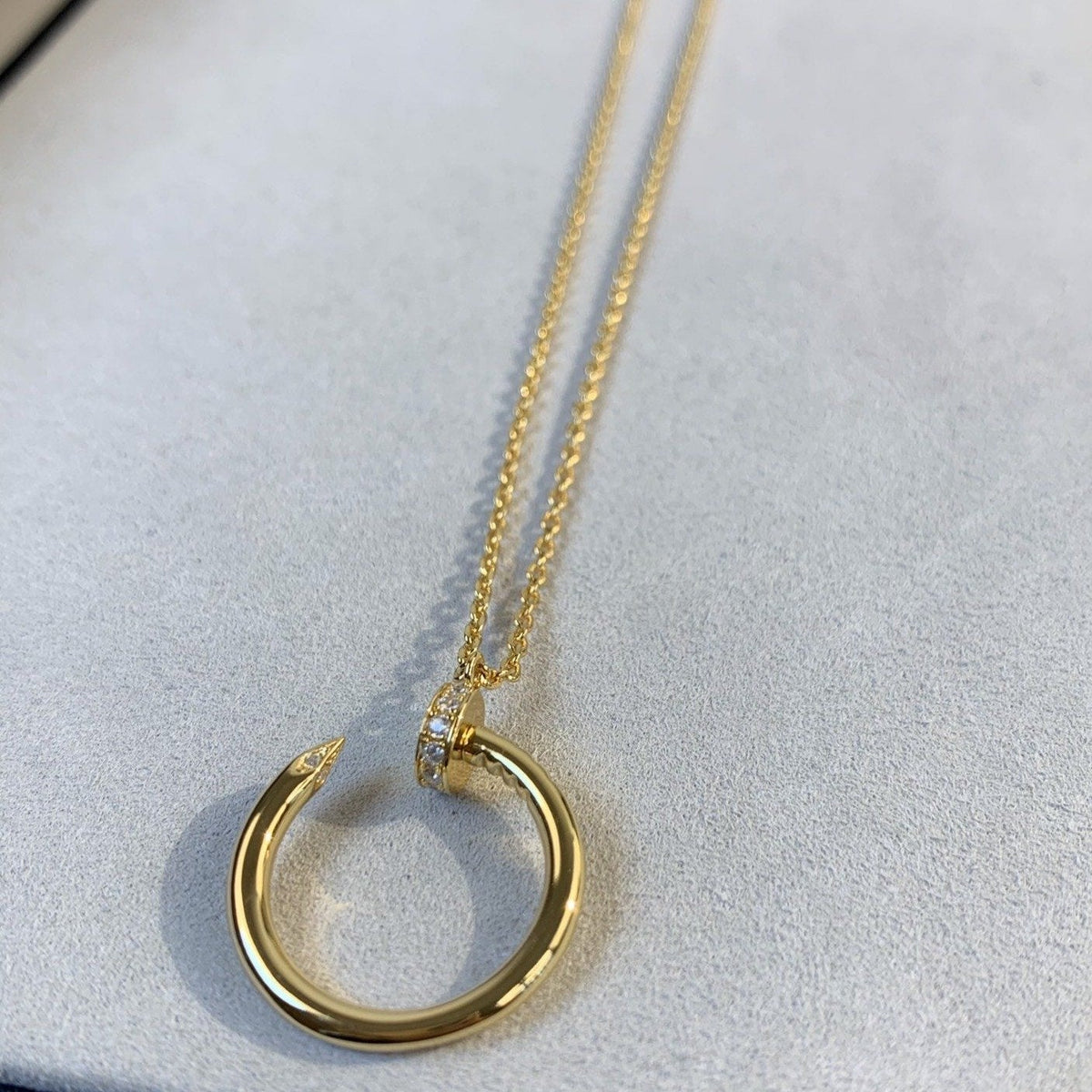 [⭐Clover Jewelry]JUSTE NECKLACE GOLD