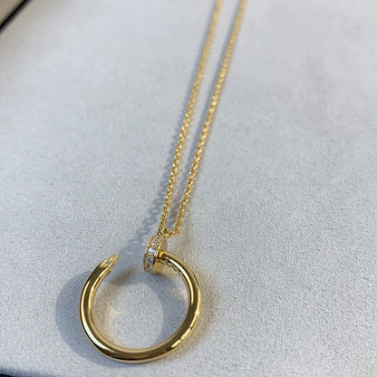 [⭐Clover Jewelry]JUSTE NECKLACE GOLD