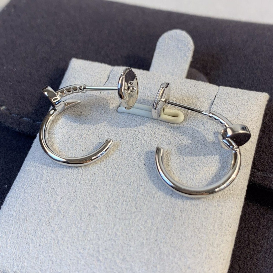 [⭐Clover Jewelry]JUSTE EARRINGS SILVER
