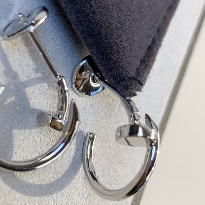 [⭐Clover Jewelry]JUSTE EARRINGS SILVER
