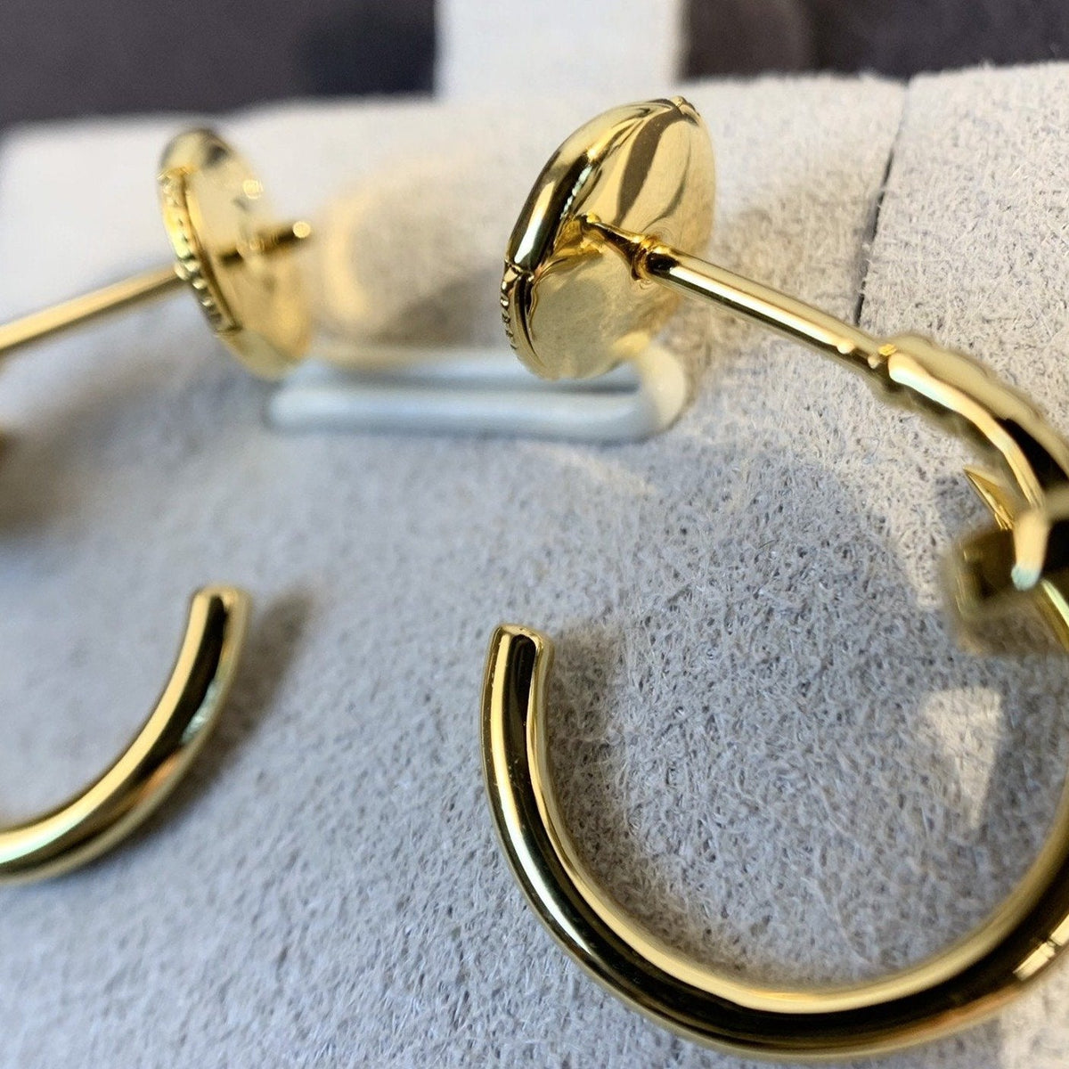 [⭐Clover Jewelry]JUSTE EARRINGS GOLD