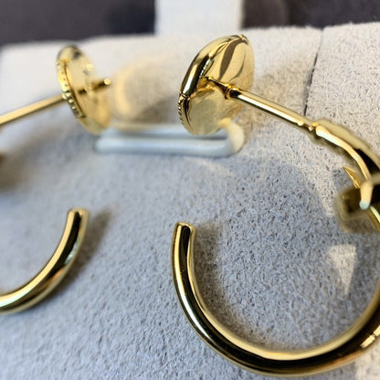 [⭐Clover Jewelry]JUSTE EARRINGS GOLD