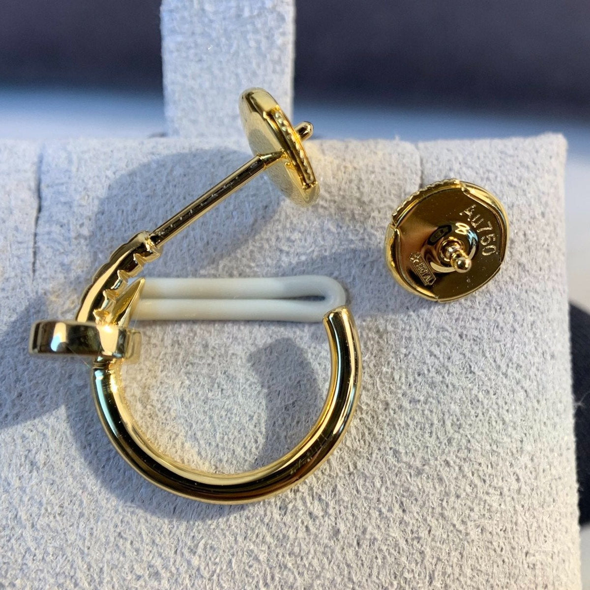 [⭐Clover Jewelry]JUSTE EARRINGS GOLD