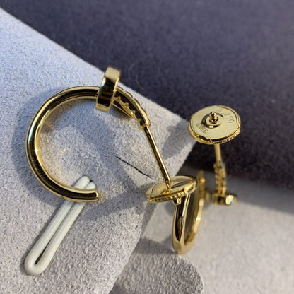[⭐Clover Jewelry]JUSTE EARRINGS GOLD