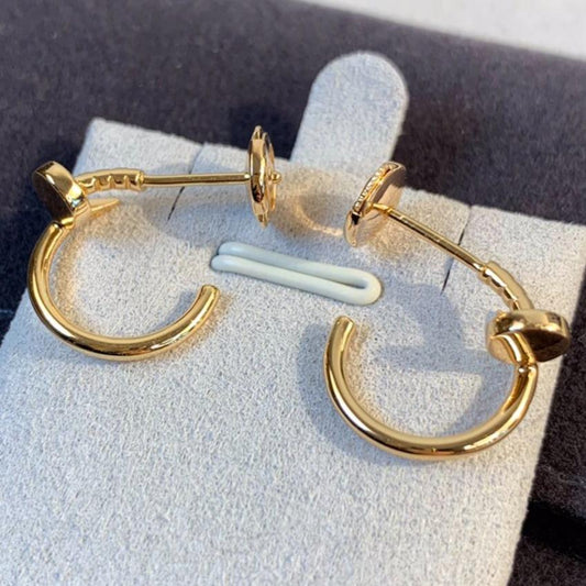 [⭐Clover Jewelry]JUSTE EARRINGS PINK GOLD