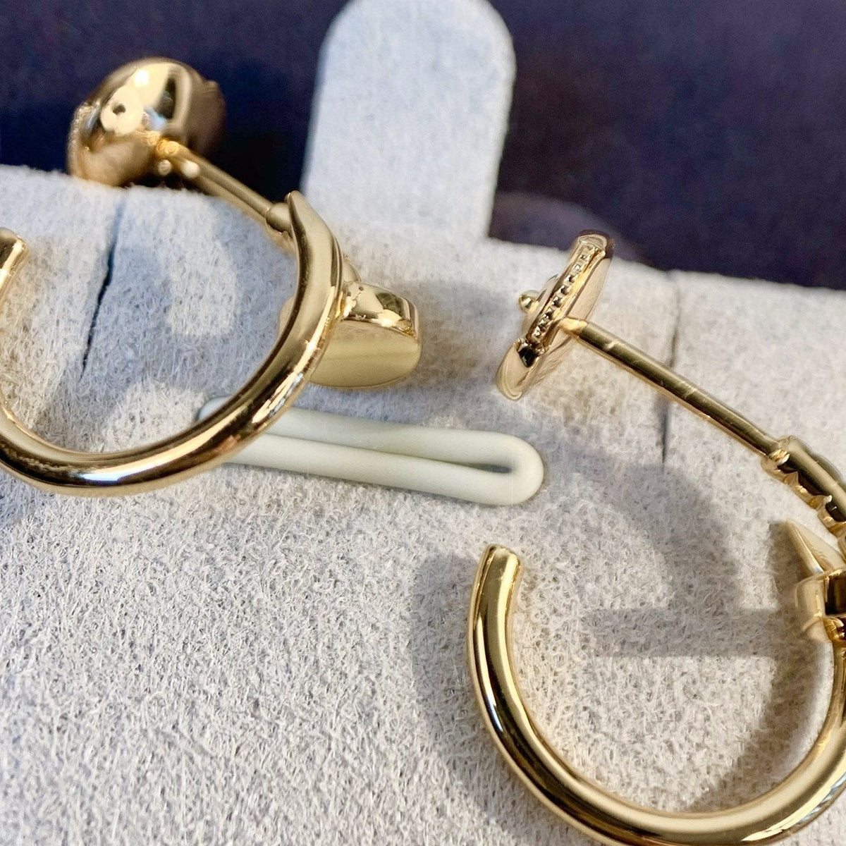 [⭐Clover Jewelry]JUSTE EARRINGS PINK GOLD