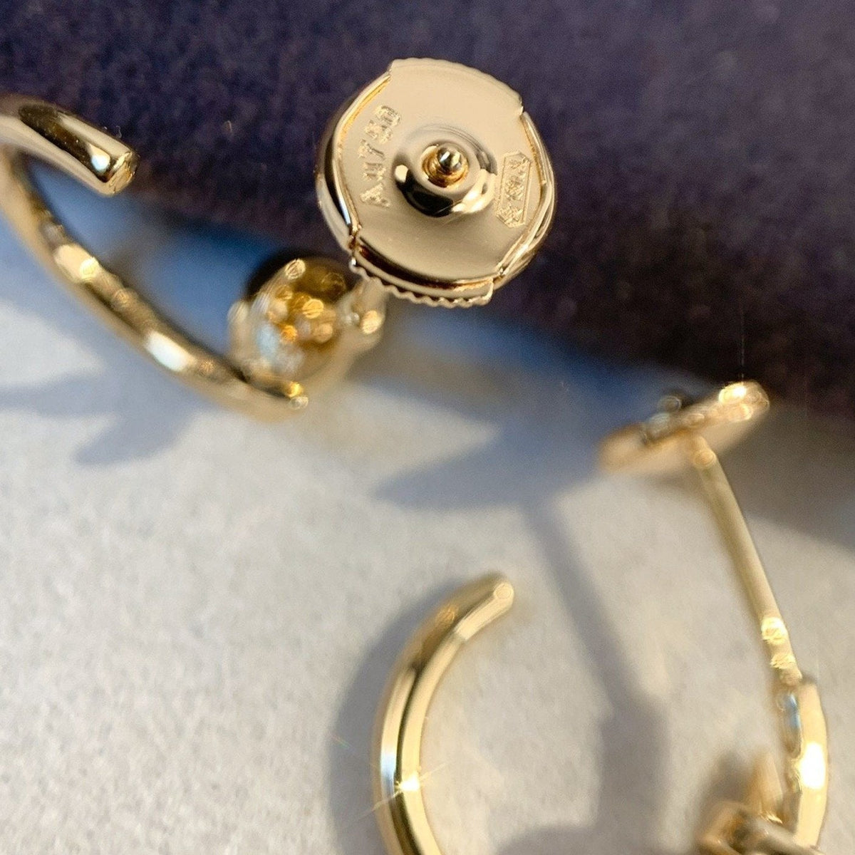 [⭐Clover Jewelry]JUSTE EARRINGS PINK GOLD