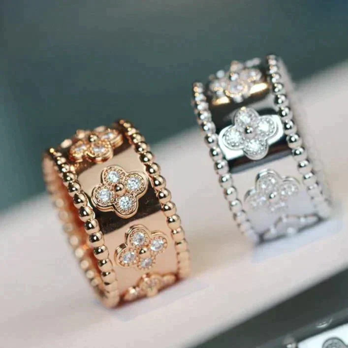 [⭐Clover Jewelry]CLOVER KALEIDOSCOPE RING 10MM