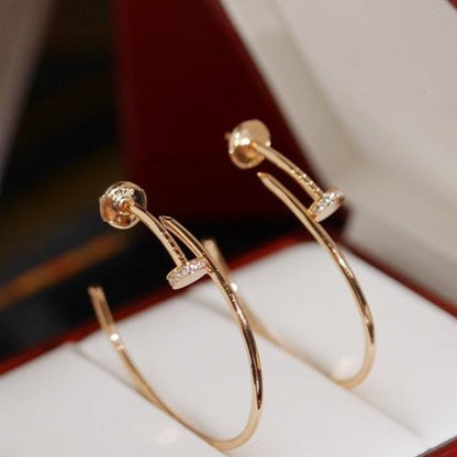 [⭐Clover Jewelry]JUSTE EARRINGS DIAMONDS 1.8MM