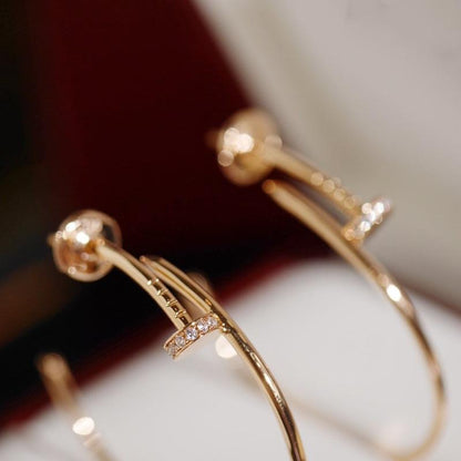 [⭐Clover Jewelry]JUSTE EARRINGS DIAMONDS 1.8MM