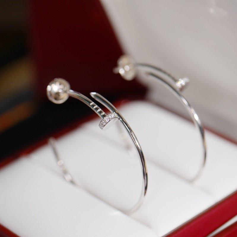 [⭐Clover Jewelry]JUSTE EARRINGS DIAMONDS 1.8MM
