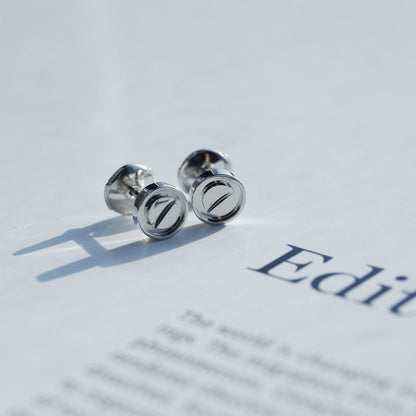 [⭐Clover Jewelry]LOVE EARRINGS SILVER 10MM