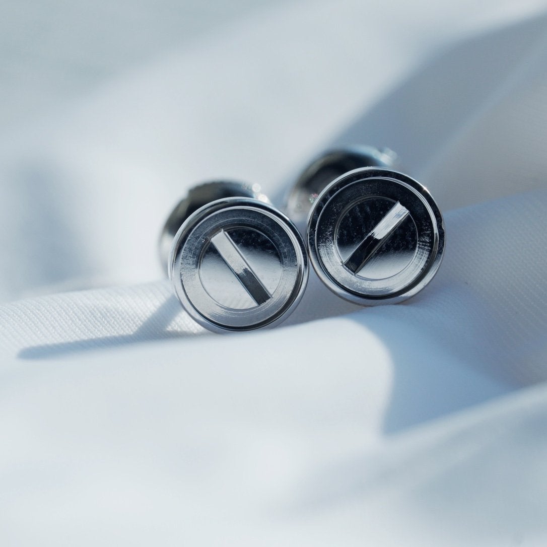[⭐Clover Jewelry]LOVE EARRINGS SILVER 10MM